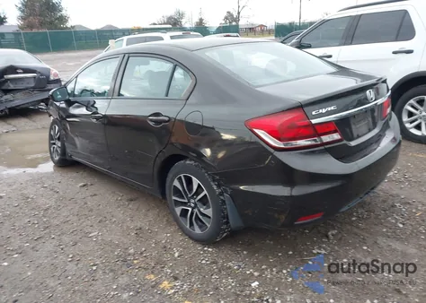 2014 Honda Civic Ex z USA, uszkodzony, nr VIN 2HGFB2F83EH559723